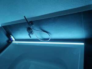 LED-Streifen Badewanne